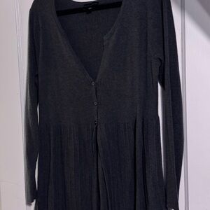 Dialogue Dark Gray Women's Cardigan